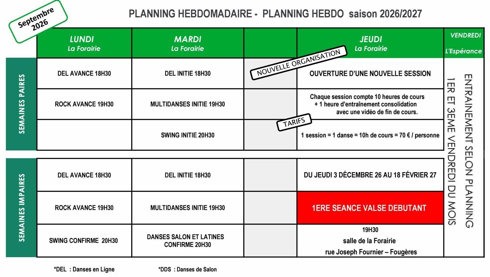 Planning definitif 1 er tri 2026